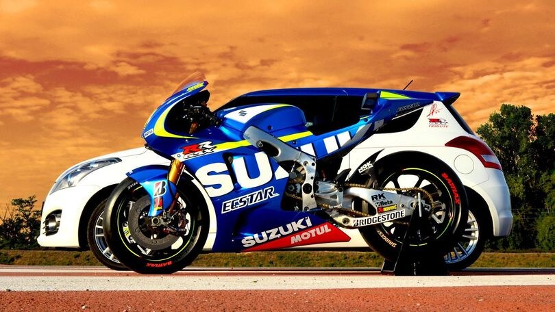 Nuova Suzuki Swift GSX-RR Tribute