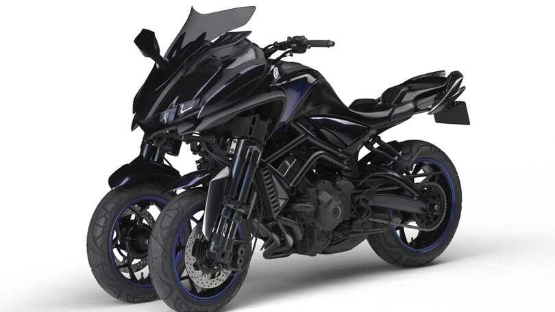 Yamaha MWT-9, tre ruote di moto