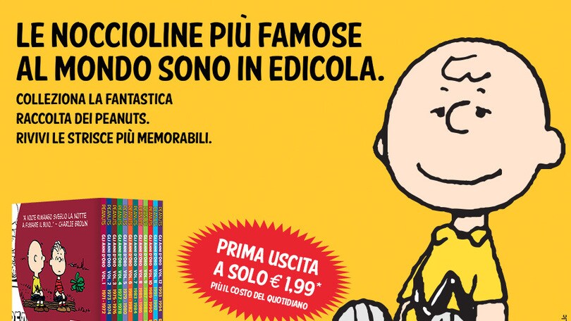 I Peanuts in edicola con Tuttosport: prima uscita a a soli 1,99€!!!