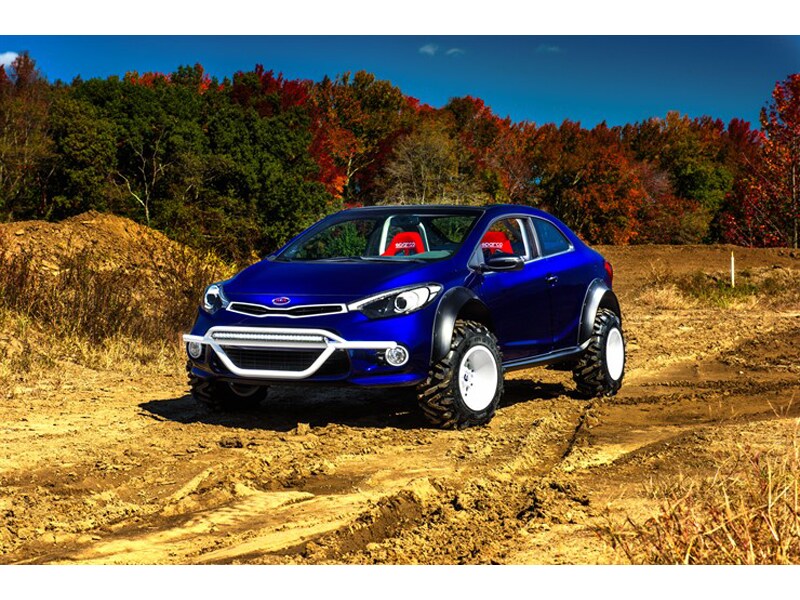 Kia Mud Bogger, la berlina per il fango