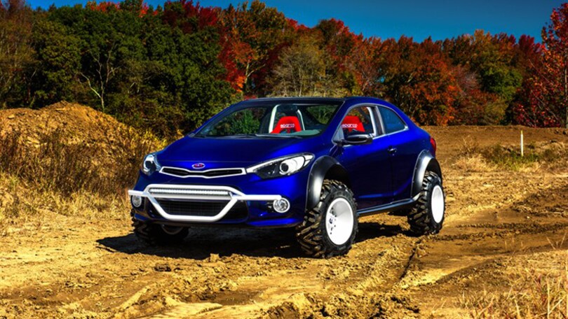 Kia Mud Bogger, la berlina per il fango