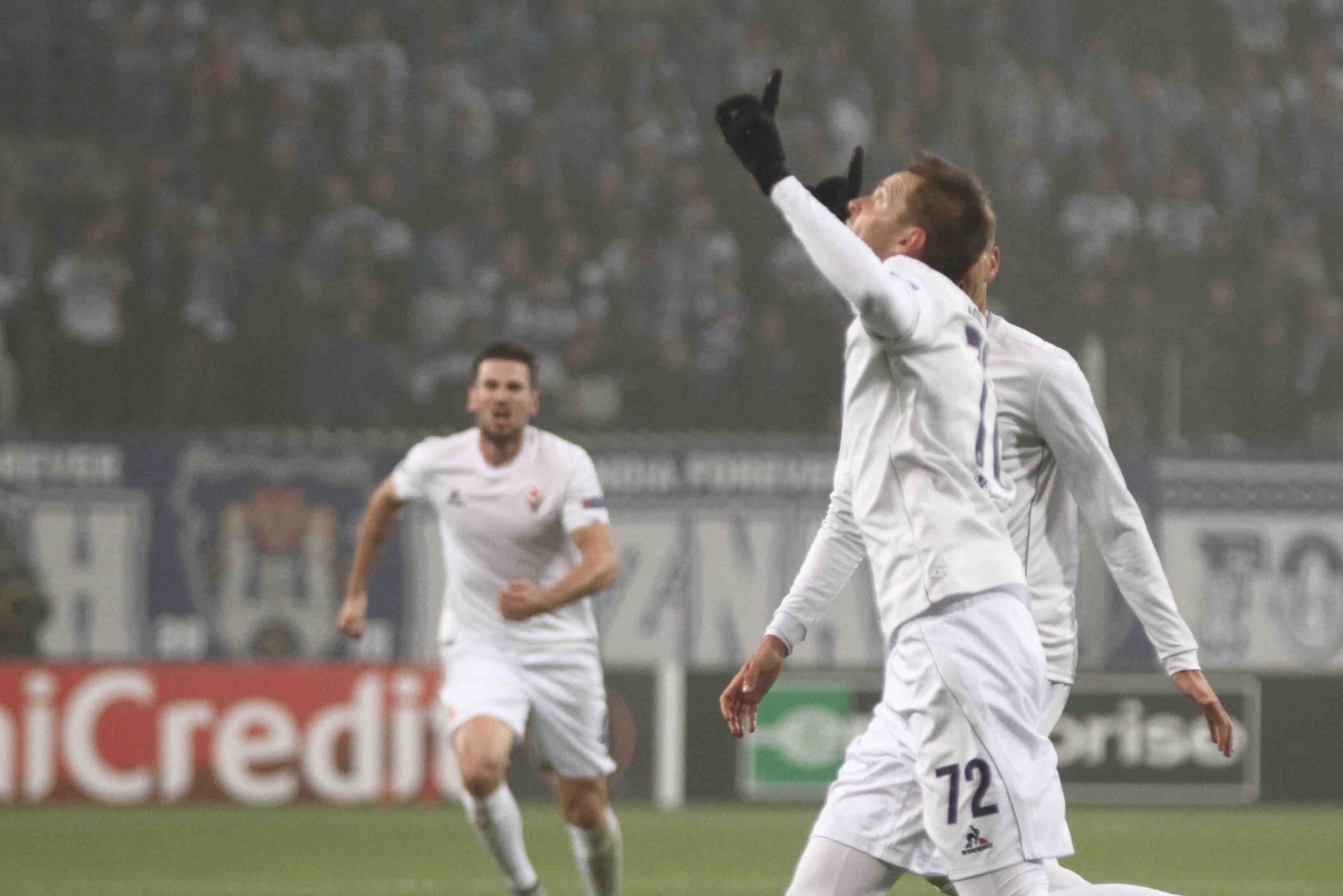Europa League, Lech Poznan-Fiorentina 0-2: doppietta Ilicic