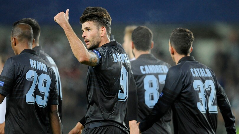 Europa League, Rosenborg-Lazio 0-2. Djordjevic, che doppietta!