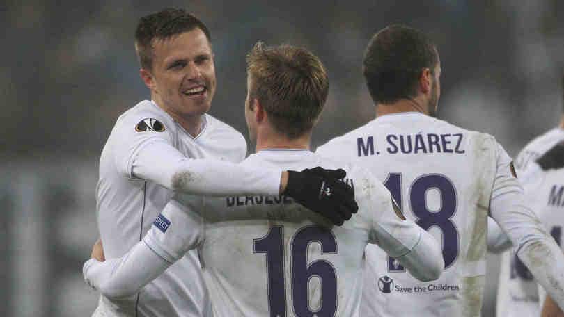 Europa League, Lech Poznan-Fiorentina 0-2: due magie di Ilicic