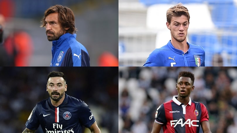 Pirlo, Rugani, Lavezzi & C.: i 10 uomini del mercato 2016