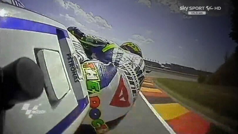 MotoGP Valencia, la gara dalla moto di Vale