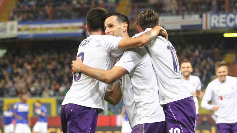 Serie A, Sampdoria-Fiorentina 0-2: viola capolista con Ilicic e Kalinic