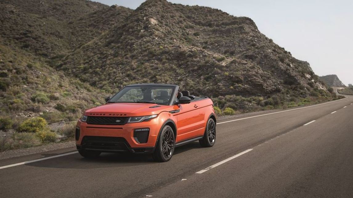 Range Rover Evoque Cabrio, prime immagini ufficiali