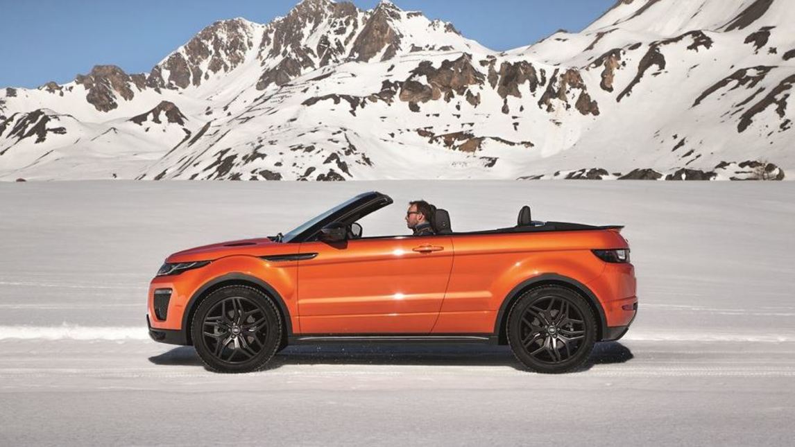 Range Rover Evoque Cabrio, aria di primavera