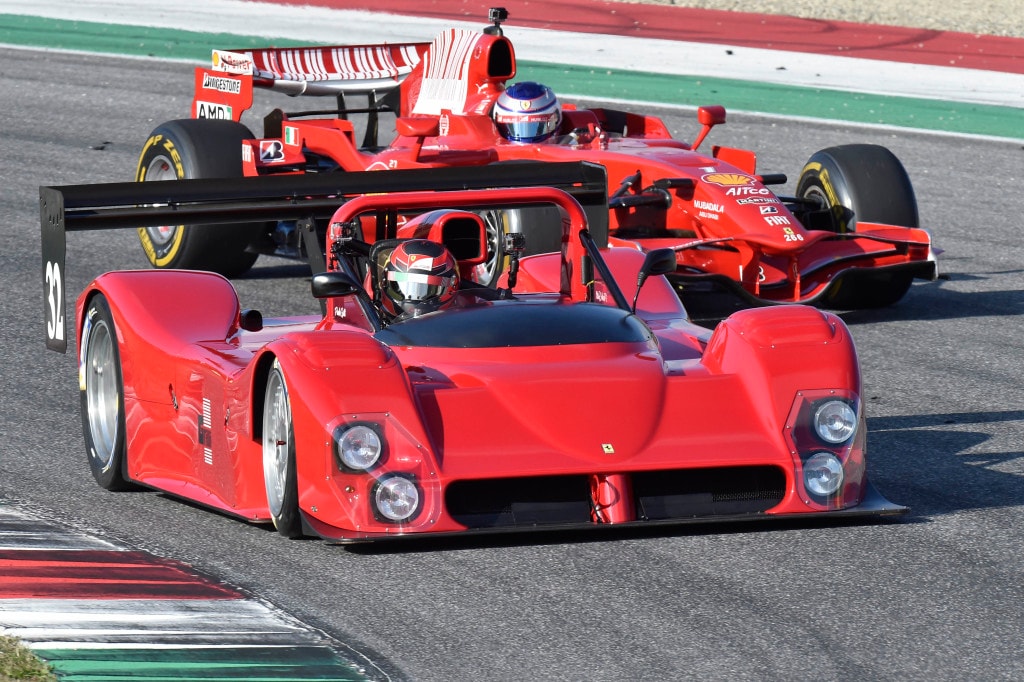 Ferrari, passione al Mugello con Vettel e Raikkonen
