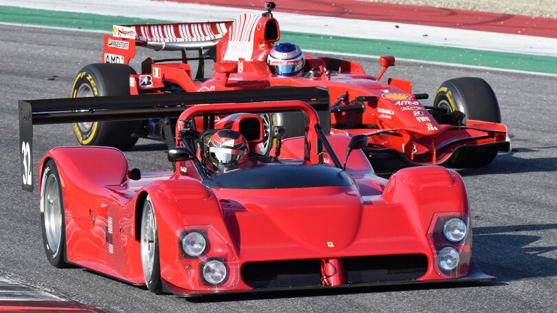 Ferrari, passione al Mugello con Vettel e Raikkonen