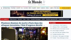 Parigi assediata, le reazioni della stampa estera