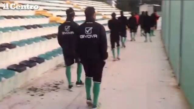 Chieti: niente ritiro, ma la seduta è in programma per le 6!