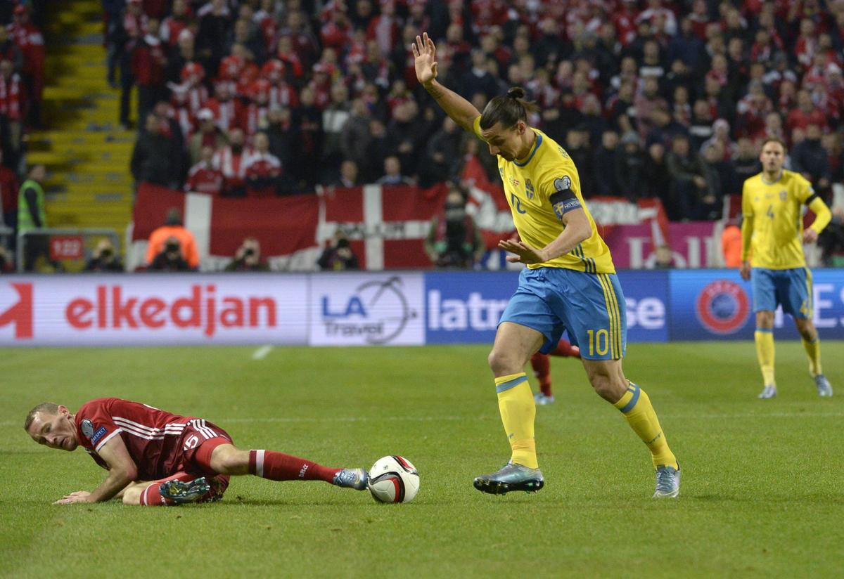 Euro 2016, Svezia-Danimarca 2-1: decidono ?Forsberg e Ibra