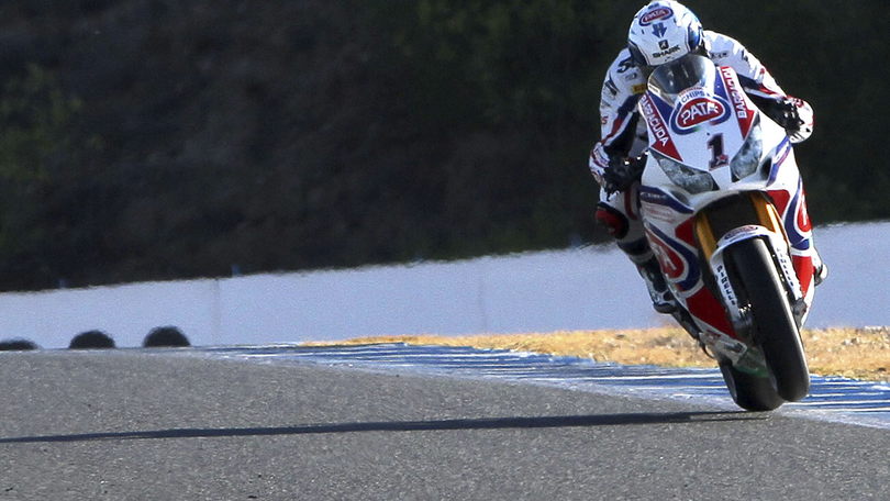 Sbk, Guintoli: «Primi test ok, contento con questa Yamaha!»