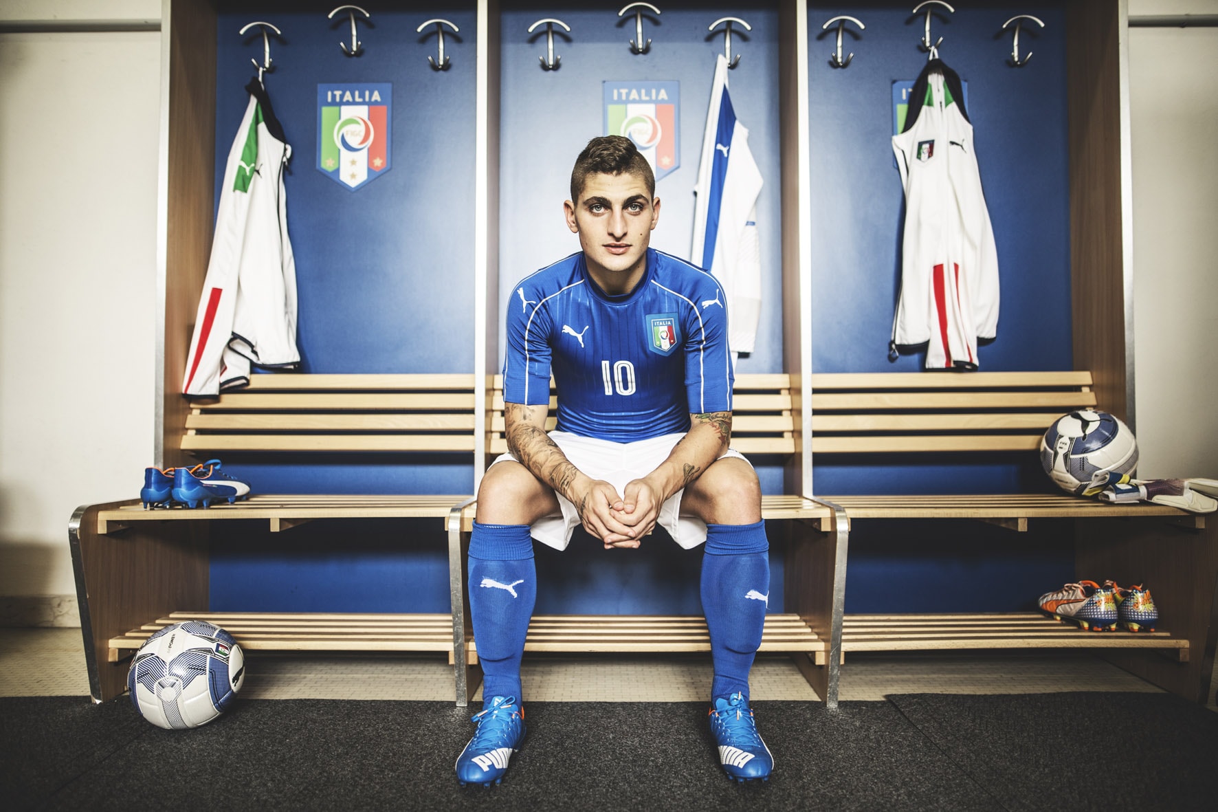 La nuova maglia Home della Nazionale Italiana