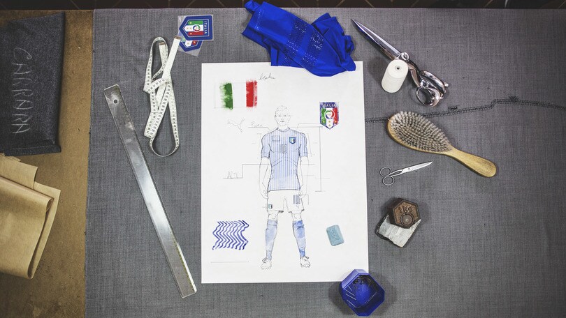 La nuova maglia Home della Nazionale Italiana