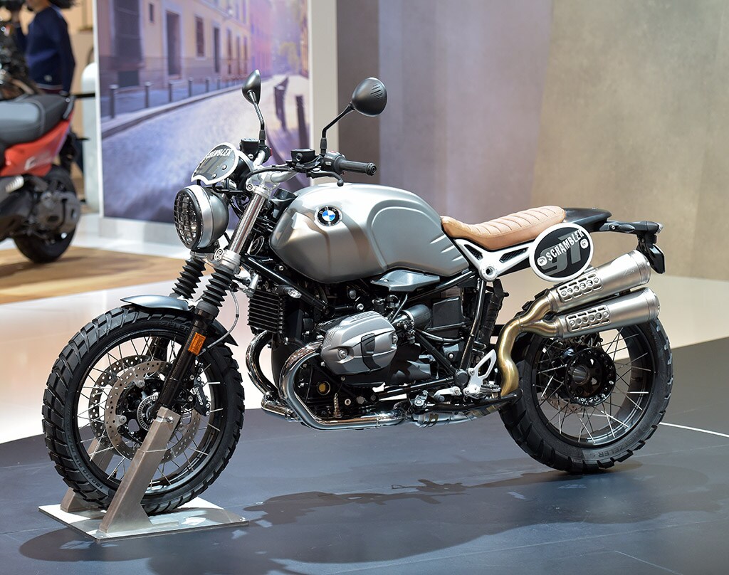 Eicma 2015: BMW NineT Scrambler, retrogusto off-road