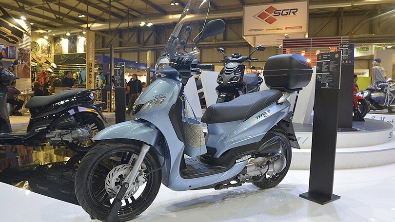 Eicma 2015, Peugeot Tweet Paris, dedicato a lei