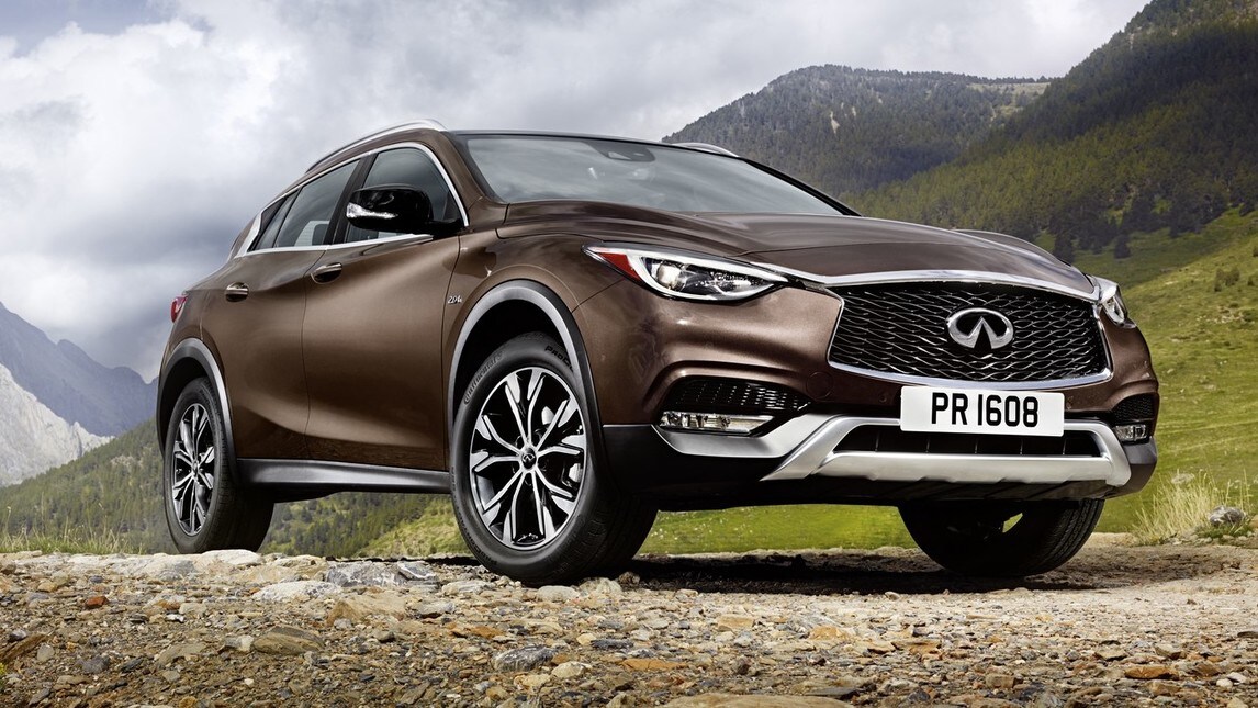 Infiniti QX30, le prime immagini della crossover