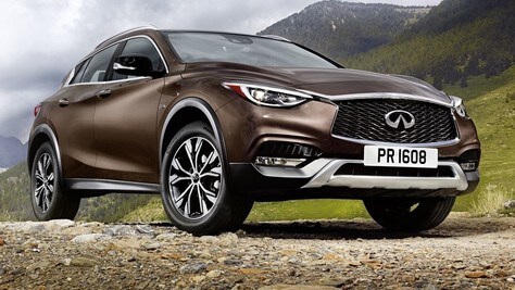 Infiniti QX30, le prime immagini della crossover