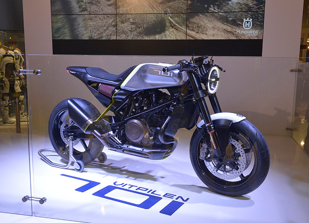 EICMA 2015: Husqvarna 701 Vitpilen, concept nudo