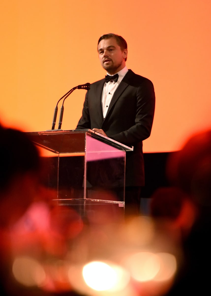 Leonardo DiCaprio in Giorgio Armani