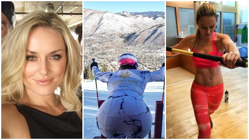 Lindsey Vonn ai fan: «Il mio lato b è troppo grosso?»