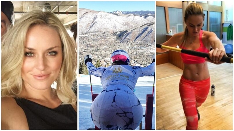 Lindsey Vonn ai fan: «Il mio lato b è troppo grosso?»