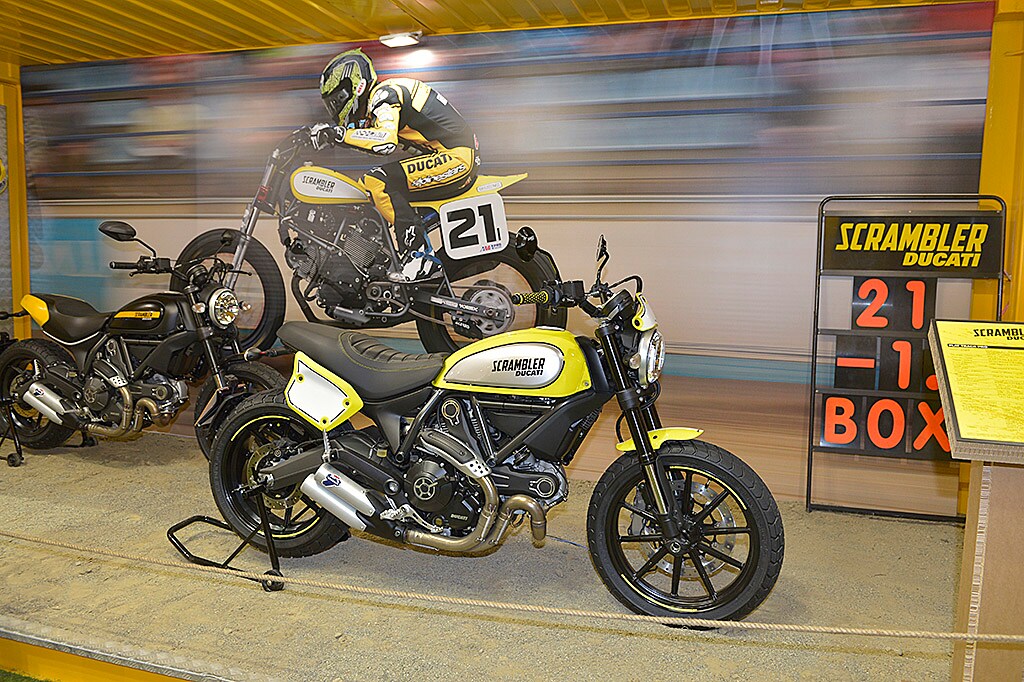 EICMA 2015: Ducati Scrambler, Bayliss svela la Flat Track Pro