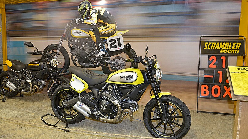 EICMA 2015: Ducati Scrambler, Bayliss svela la Flat Track Pro