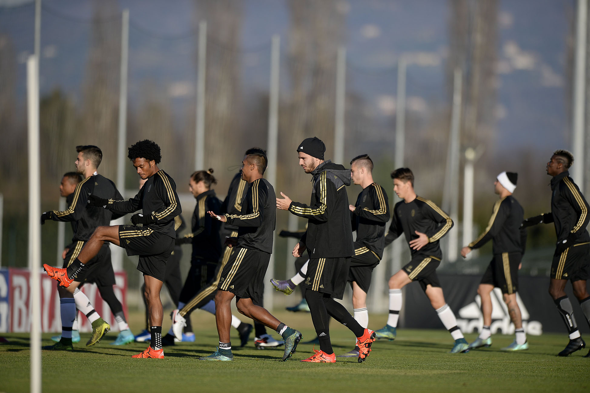 La Juventus scalda i motori per il City