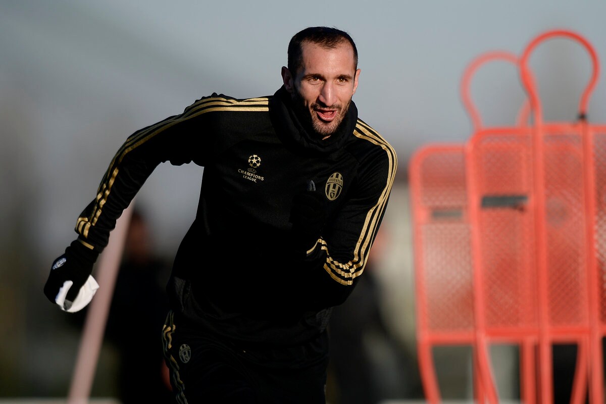 Juventus, chi si rivede: Chiellini torna in gruppo