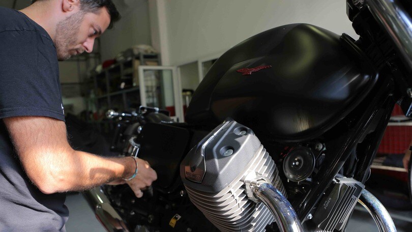 Moto Guzzi Garage: Dark Rider, la realizzazione