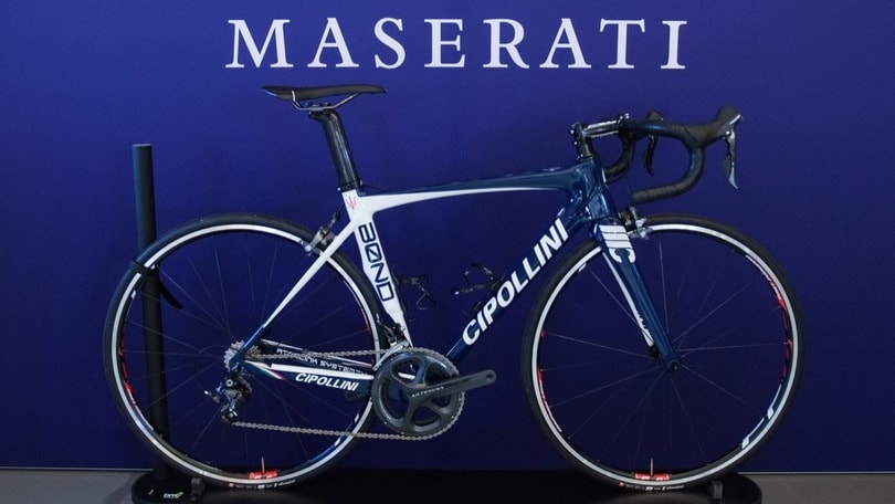 Maserati e Cipollini insieme per la due ruote del Tridente