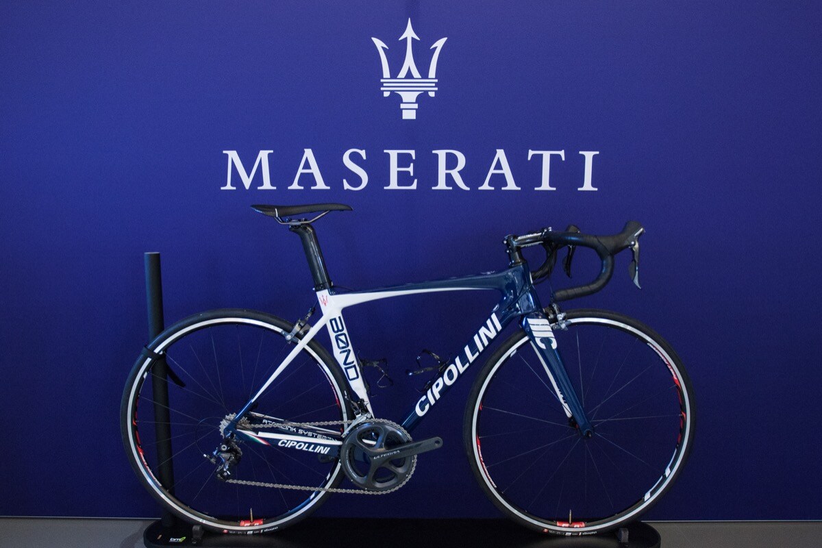 La bici gioiello targata Maserati e Cipollini