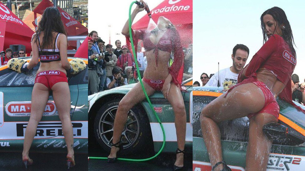 <p>Ogni anno, in occasione dei più famosi raduni, l’azienda di prodotti per la pulizia auto Ma-Fra organizza il Sexy Car Wash. Il successo di pubblico è assicurato… (fonte Facebook)</p>
