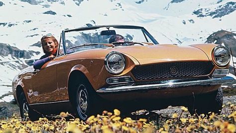 Fiat 124 Spider, un sogno nato 50 anni fa