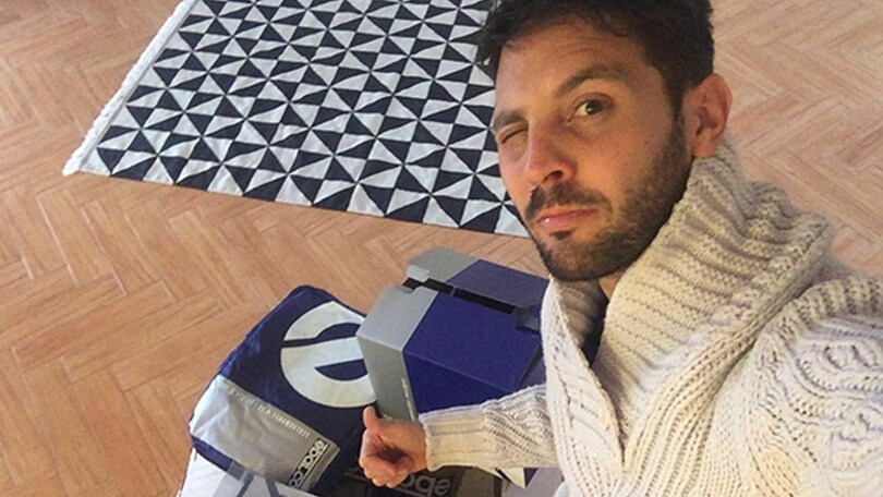 Michel Fabrizio debutta sulle quattro ruote