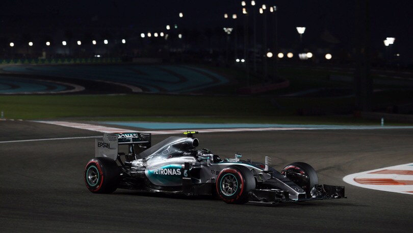 F1 Abu Dhabi, Rosberg è il più veloce