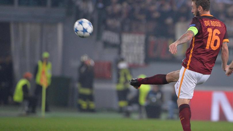 Serie A Roma i convocati. De Rossi titolare