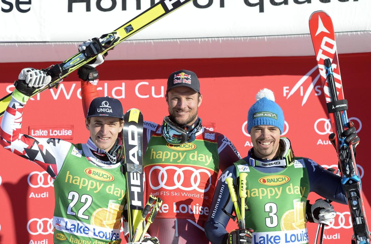 Sci, SuperG cdm: Peter Fill ancora sul podio, è terzo. Vince Svindal