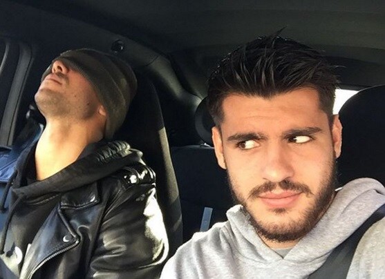 Juventus, Zaza dorme... Morata lo posta su Instagram!