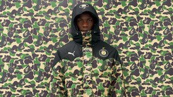 Mario Balotelli per Puma insieme a A Bathing Ape