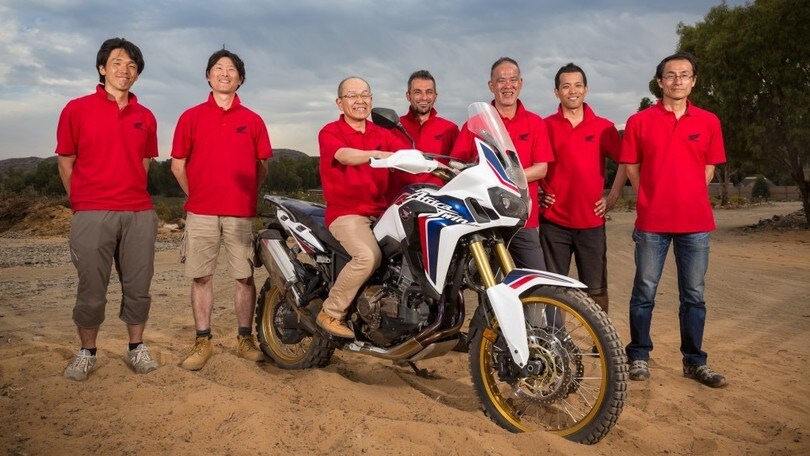 Speciale Honda Africa Twin: italian style