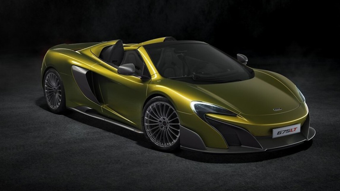 McLaren 675LT Spider, sfida a Ferrari e Lambo