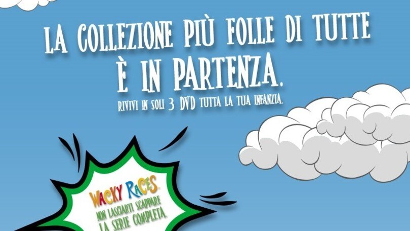Wacky Race tutta in Dvd, la corsa senza regole