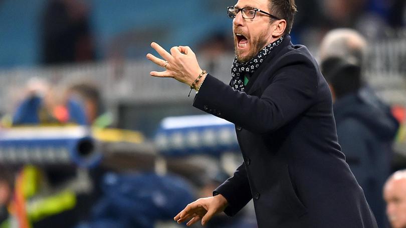 Serie A Di Francesco: «Sassuolo, mi piaci anche ripetitivo»