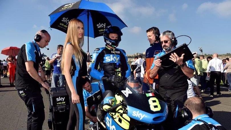 Moto 3, premio della regione Emilia-Romagna a Bulega