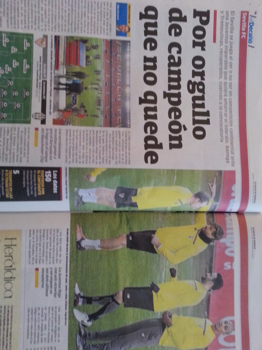 Siviglia-Juventus, la rassegna stampa dei giornali spagnoli